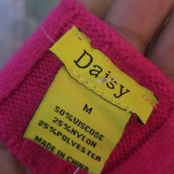 Daisy Slit Halter Turtleneck Sweater Top NWT Ribbed, Sexy, Open Front, Black, Pi - Picture 5 of 16